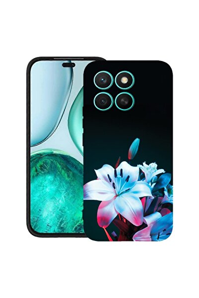 bestcase ¬Æ Husa TPU Ultra Slim Compatibil cu Honor X6c, cu Design Orchid Flo...