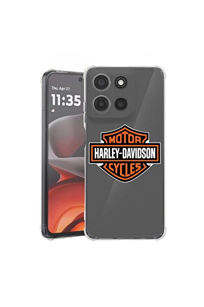 bestcase ¬Æ Husa pentru Motorola Moto G75, Anti Shock 1.5MM, Harley-Davidson,...