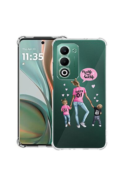 bestcase Αντικραδασμική Θήκη για OPPO A5 5G με Σχέδιο Mom Life Boy And Girl, ...