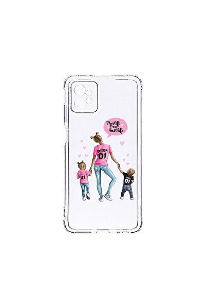bestcase Αντικραδασμική Θήκη 1.5MM, Συμβατή με Motorola Moto G32, Σχέδιο Μαμά...