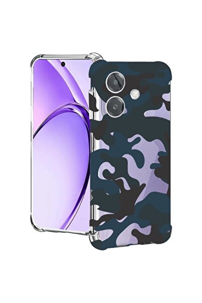bestcase ¬Æ Husa pentru OPPO A60 5G / A40 / A40M, Anti Shock 1.5MM, Camouflag...