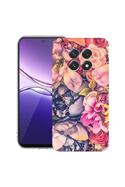 bestcase Θήκη για OPPO F29 με Φλοράλ Σχέδιο, Διαφανής Λεπτή Σιλικόνη, Αντικρα...
