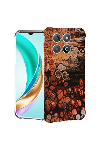 bestcase Husă pentru Honor 400 Smart / X7d cu design model lemn, anti-șoc, cu...