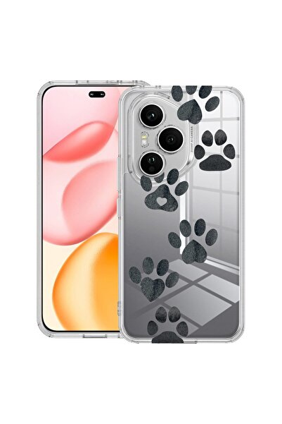 bestcase Διαφανής Θήκη Σιλικόνης για Honor 400 Pro, Πατούσα Σκύλου, 2036424 T...
