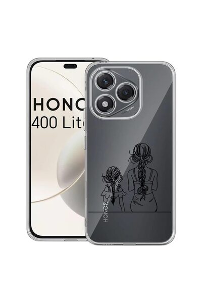 bestcase Husa pentru Honor 400 Lite 5G, BestCase¬Æ Clear Silicon 2MM, Mom And...