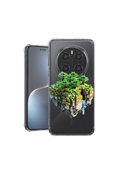 bestcase Θήκη για Honor Magic7 Pro, Αντικραδασμική 1.5MM, Minecraft, Προστασί...