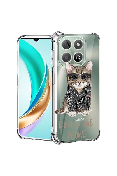 bestcase Husă pentru Honor 400 Smart / X7d cu design Leave Me Alone Cat, Anti...