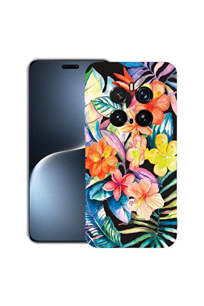 bestcase Husă pentru Honor Magic7 Pro, Silicon subțire premium de 1.2MM, Flor...