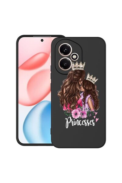bestcase ¬Æ Husa pentru Honor 400 cu Design Princesses Gril Mom, TPU Mat Ultr...