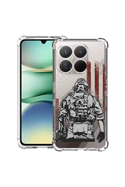 bestcase Противоударен калъф 1.5 мм, съвместим с Motorola Moto G86 Power, с д...