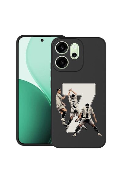 bestcase Ултра тънък TPU калъф, съвместим с OPPO Reno15 Pro, с дизайн на футб...
