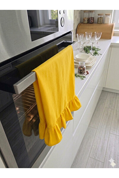 Angels' Collection Oven Cover - with Ruffles and Liquid Repellent Feature
