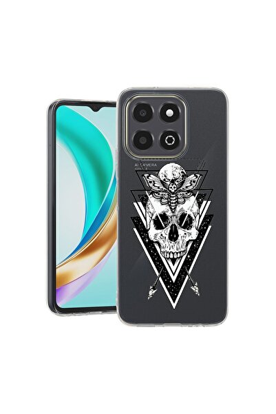 bestcase ¬Æ Husa Clear Slim Silicon Compatibila cu Honor X6c, Skull, 3119582 ...