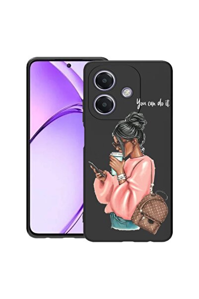 bestcase ¬Æ Husa pentru OPPO A60 5G / A40 / A40M, Shopping Girl, Slim Silicon...