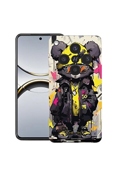 bestcase Θήκη Σιλικόνης Premium Συμβατή με OPPO Find X8, με σχέδιο Αρκουδάκι ...