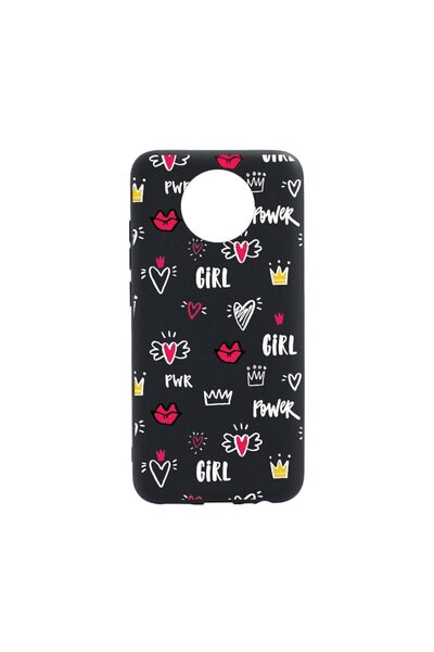 bestcase Θήκη σιλικόνης συμβατή με Huawei OnePlus Nord CE 5G, Girl Power, ανθ...