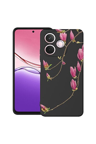 bestcase ¬Æ Husa TPU Ultra Slim Compatibila cu OPPO A5 Pro, Floral - Minimali...