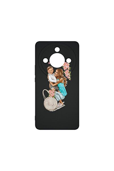 bestcase Λεπτή Θήκη Σιλικόνης 0.8MM, Συμβατή με Honor Magic6 Lite, Σχέδιο  "Μ...