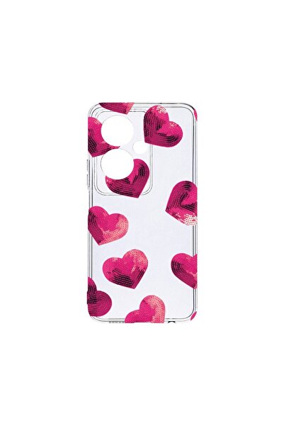 bestcase Husa BestCase¬Æ Clear Silicon 2MM, Compatibila Cu OPPO A79 5G, Heart...