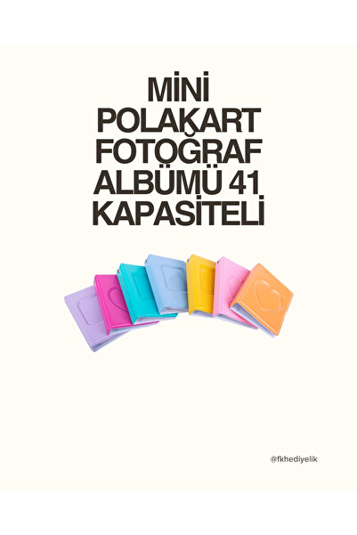 Mini Fotoğraf Albümü 41 Kapasite
