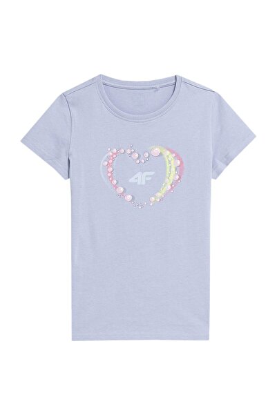 4F Tricou cu mânecă scurtă pentru copii 128
