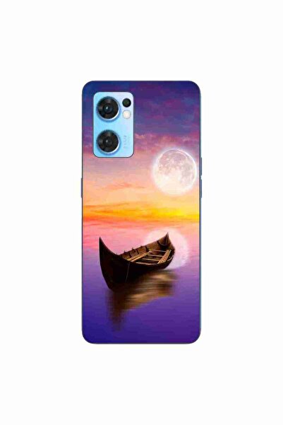 OEM Husa compatibila cu Oppo Reno7 5G Silicon Gel Tpu Model Moonlit Serenity