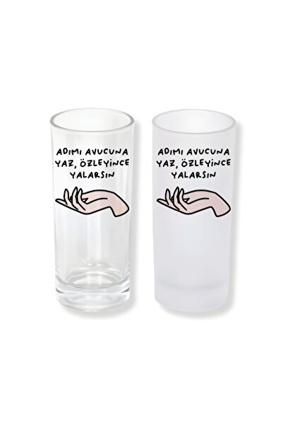 Ghostbastır Avucunu Yala Raki Glass With/Without Ice Option – 1 Stylish Prese...