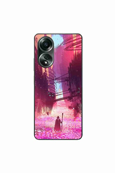 OEM Husa compatibila cu Oppo A58 4G Silicon Gel Tpu Model Fantasy Wizard