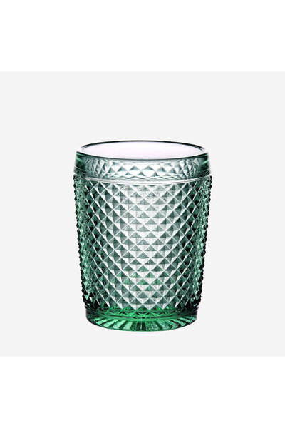 Vista Alegre Bicos Green Glass Water Glass Set 280 ml