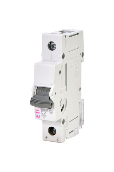 Eti circuit breaker Etimat P10-DC 1P C2 001903024