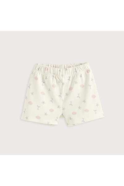 Chakra Magic Sea Printed Shorts Ecru/Printed