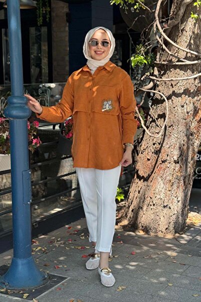 Kayra Tunic Ky-B26-81075 Cinnamon