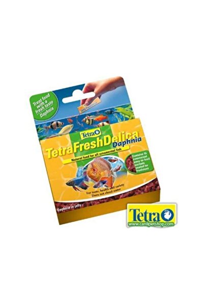 canlipetshop Tetra Fresh Delica Daphnia 3 gr ( Jel Halinde Su Piresi ) 3 Adet
