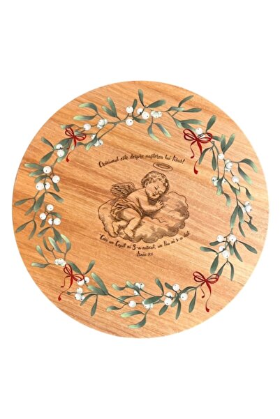 OEM Christmas wooden table support, solid and durable, seasonal design, 38 cm...