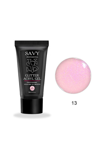 OEM Acryl Gel Shimmer, 30 ml, SavyProfessional Nr. 13