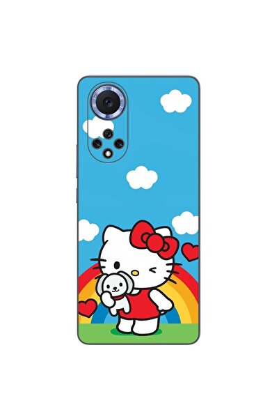 OEM Husa compatibila cu Huawei Nova 9 Silicon Gel Tpu Model Hello Kitty Rainbow
