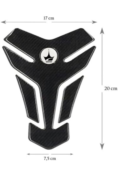 Yıldızan zkra shop Tank Pad |, BMW, ile Uyumlu | Kaydırmaz ve Dayanıklı Karbon | Motosiklet Tank Pad | GC01 (
