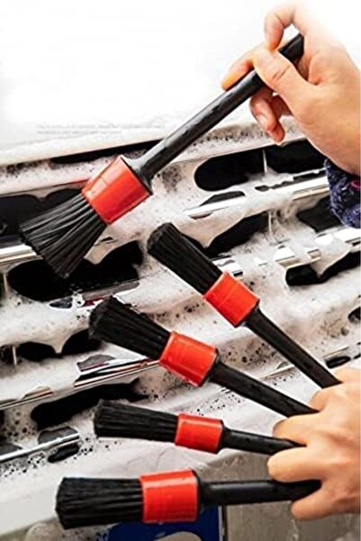 Yıldızan Mhtshop Detail Brush Auto Detail Brush Set 5-Piece Quality Detailed ...