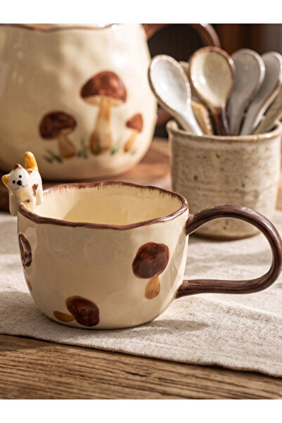 Bam 3D Cat Figured Ceramic Mug