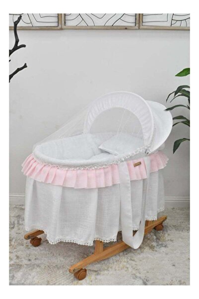 Fun Moment Moses Iron Basket with a Base for your Baby's Comfort and Safety
