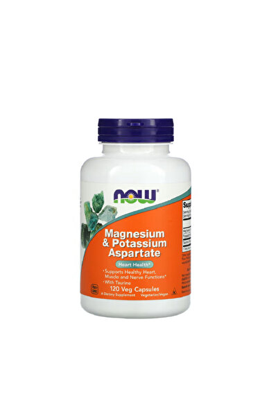 Now Foods Magnesium & Potassium Aspartate 120 capsule -