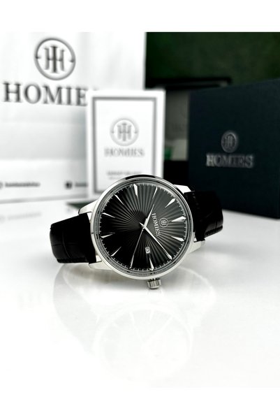 Homies HM37437S01-1 DERİ KORDONLU ERKEK KOL SAATİ