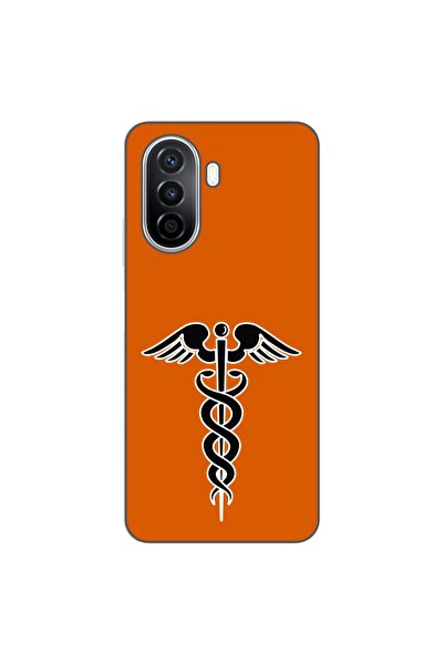 OEM Θήκη συμβατή με Huawei Nova Y70 από σιλικόνη gel TPU με σχέδιο φαρμάκων