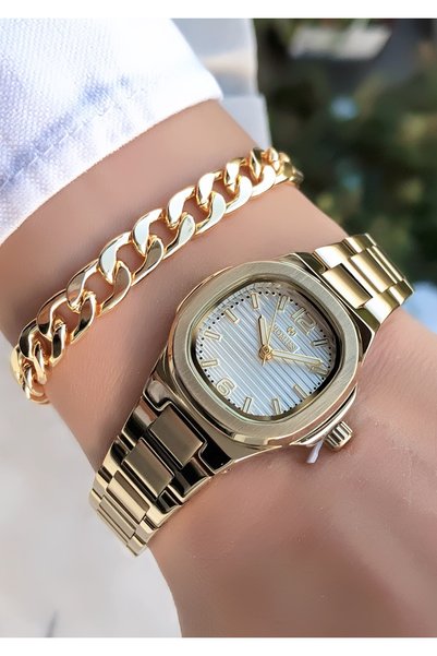 Homies Women's Wristwatch - Adjustable Steel Band - Comes with a Bracelet Gift