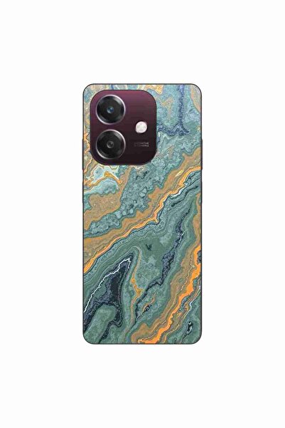 OEM Husa compatibila cu Oppo A60 5G Silicon Gel Tpu Model Forest Flame Marble
