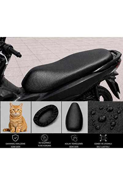 lawrenceshop Husa de protecție impermeabilă pentru șa motocicletei Yamaha Vir...