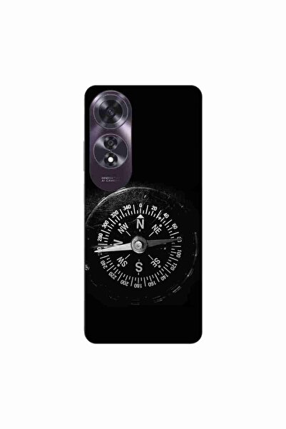 OEM Husa compatibila cu Oppo A60 4G Silicon Gel Tpu Model Busola Vintage