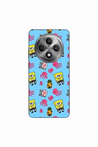 OEM Husa compatibila cu Oppo Reno12 FS Silicon Gel Tpu Model Spongebob Pattern