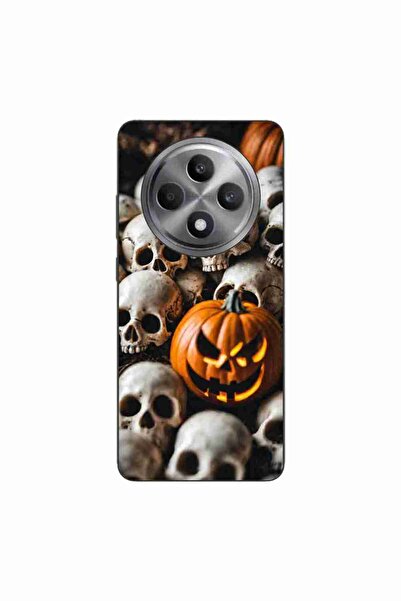 OEM Husa compatibila cu Oppo Reno12 FS Silicon Gel Tpu Model Halloween Patter...