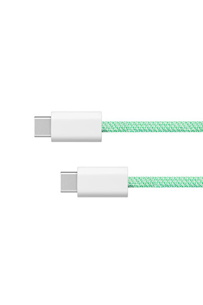 Kruger&Matz Cablu USB Tip C - USB Tip C 100 W 1.5 m Verde Basic